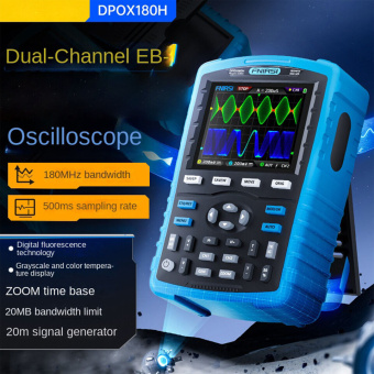 Портативный двухканальный осциллограф FNIRSI DPOX180H фото-5